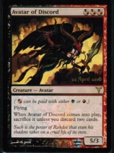 1x Avatar of Discord Prerelease PROMO !engl. EX FOIL
