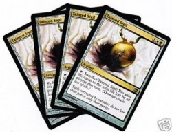 Wizards of the Coast 4x Tainted Sigil ! Alara Reborn ! engl. NM
