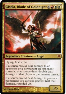 1x Gisela, Blade of Goldnight PRE Promo OVERSIZED ! engl. NM