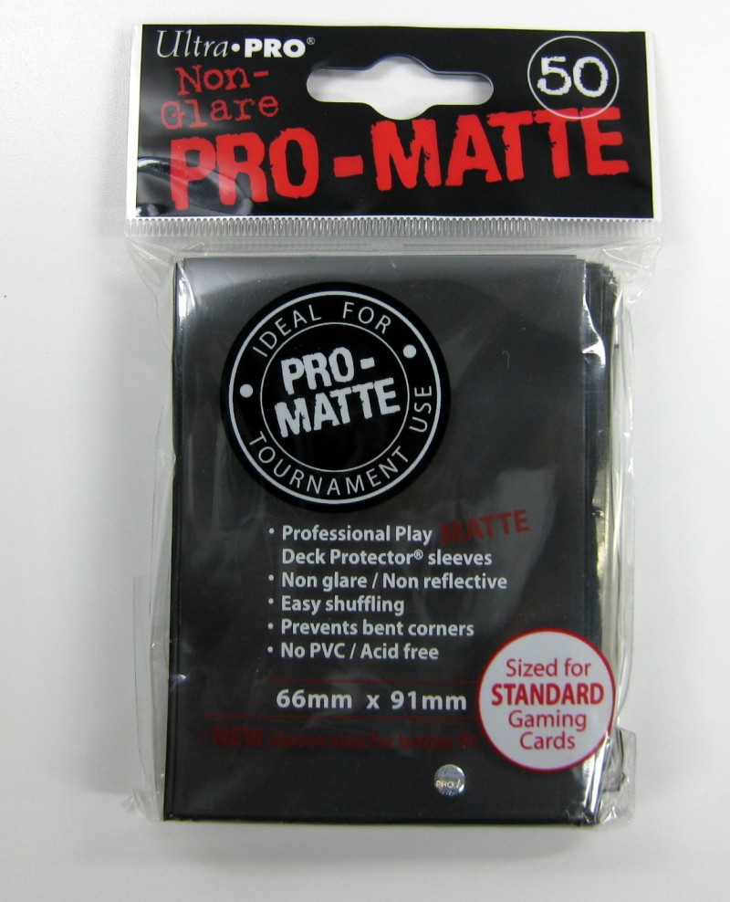 Ultra Pro Card Protector Sleeves ProMatte Farbe auswählen 66 x 91mm